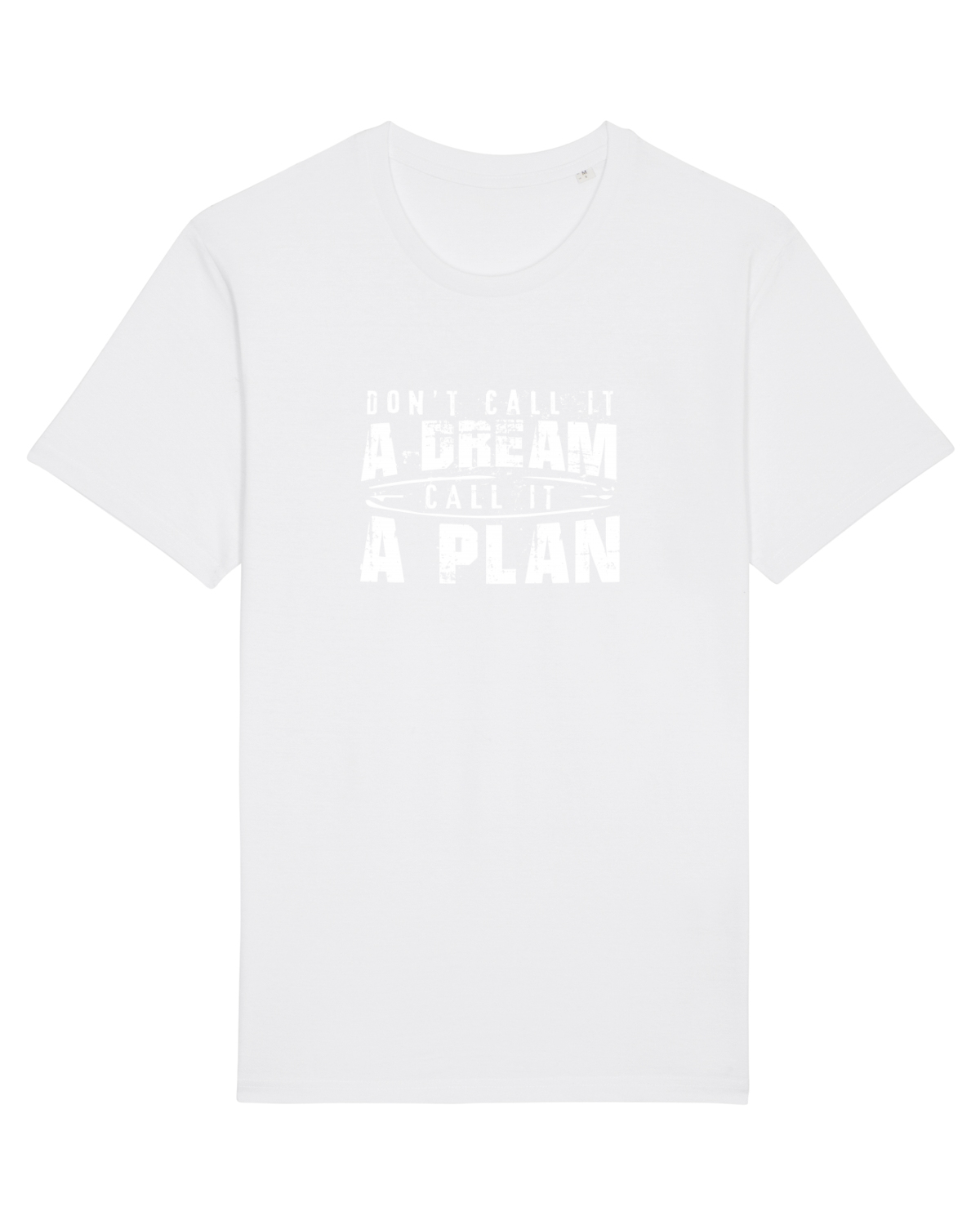 Tricou mânecă scurtă Unisex Rocker White
