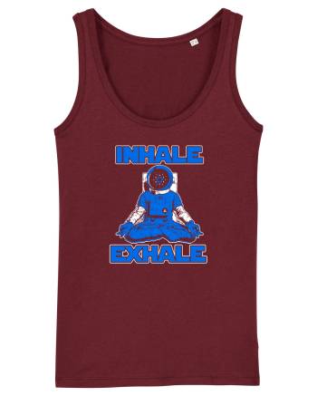 INHALE EXHALE Burgundy
