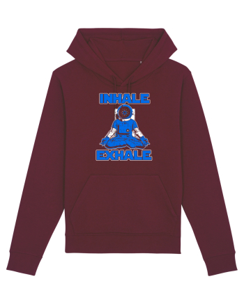 INHALE EXHALE Burgundy