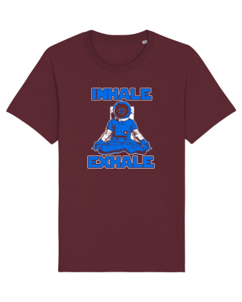 INHALE EXHALE Burgundy