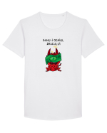 Banu-i ochiul dracului Tricou mânecă scurtă guler larg Bărbat Skater