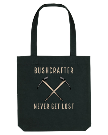 Bushcrafter Never Get Lost Black