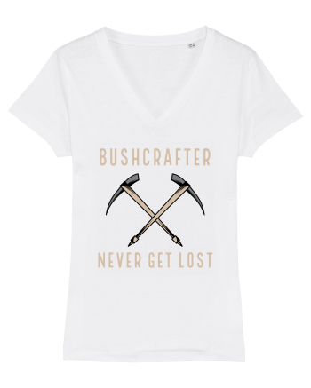 Bushcrafter Never Get Lost White