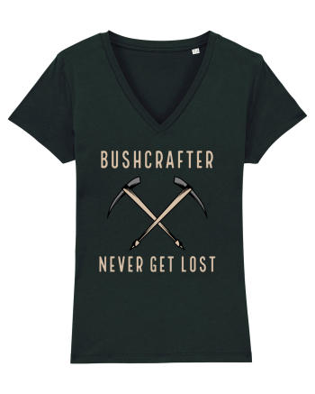Bushcrafter Never Get Lost Black