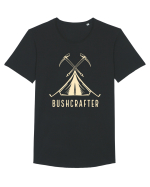 Bushcrafter Tricou mânecă scurtă guler larg Bărbat Skater