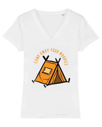 Camp Away Your Worries White