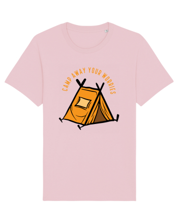 Camp Away Your Worries Cotton Pink