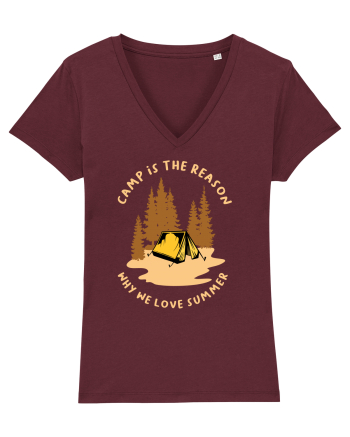 Camp is the Reason Why We Love Summer Burgundy