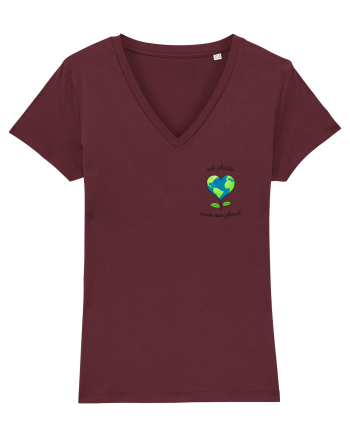Eat Plants Burgundy