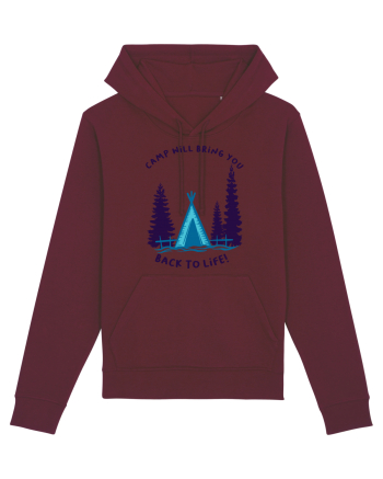 Camp Will Bring You Back to Life! Burgundy