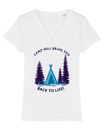 Camp Will Bring You Back to Life! White