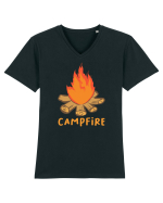 Campfire Tricou mânecă scurtă guler V Bărbat Presenter
