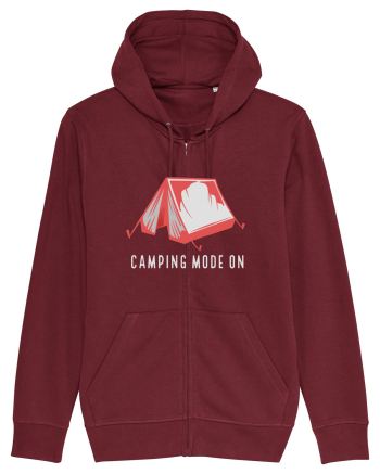 Camping Mode On Burgundy