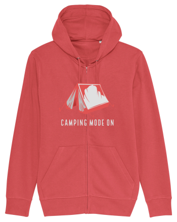 Camping Mode On Carmine Red