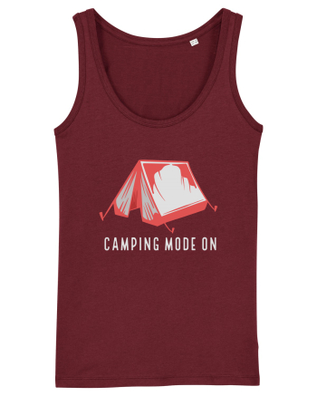Camping Mode On Burgundy