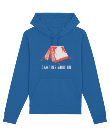 Camping Mode On Royal Blue