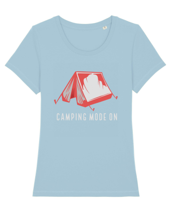 Camping Mode On Sky Blue
