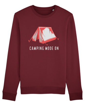 Camping Mode On Burgundy