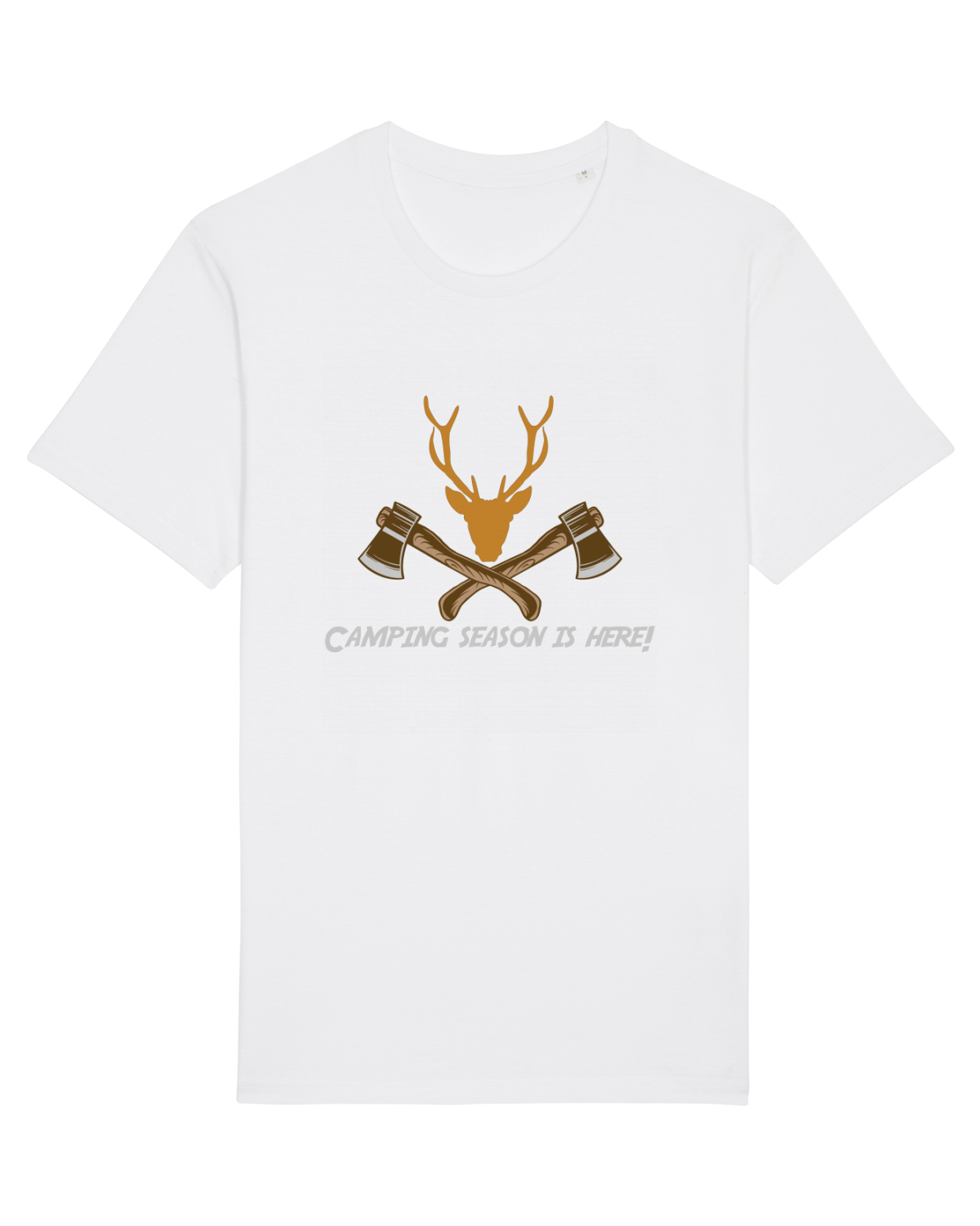 Tricou mânecă scurtă Unisex Rocker White