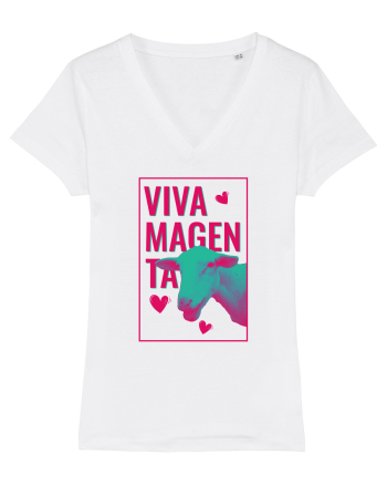 vivamagentaaa White