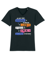 Susținători de nădejde Tricou mânecă scurtă guler V Bărbat Presenter