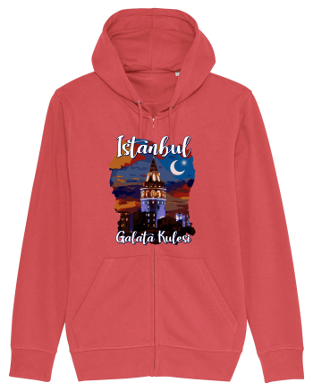 Istanbul Galata Kulesi Carmine Red