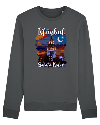 Istanbul Galata Kulesi Anthracite