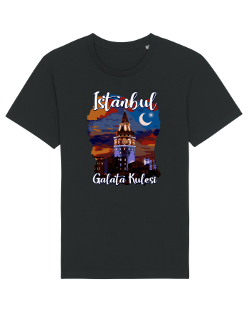 Istanbul Galata Kulesi Black