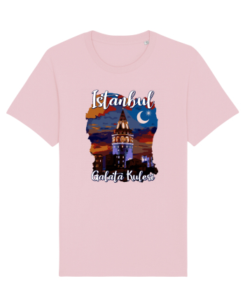 Istanbul Galata Kulesi Cotton Pink