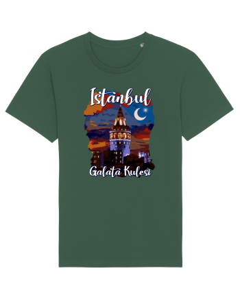 Istanbul Galata Kulesi Bottle Green