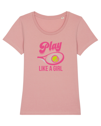 Play like a girl. Canyon Pink