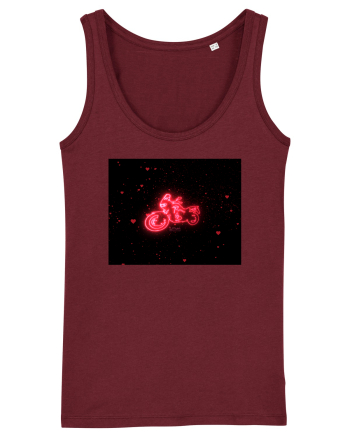 Hearts adventure moto Burgundy