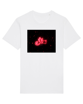 Hearts adventure moto White