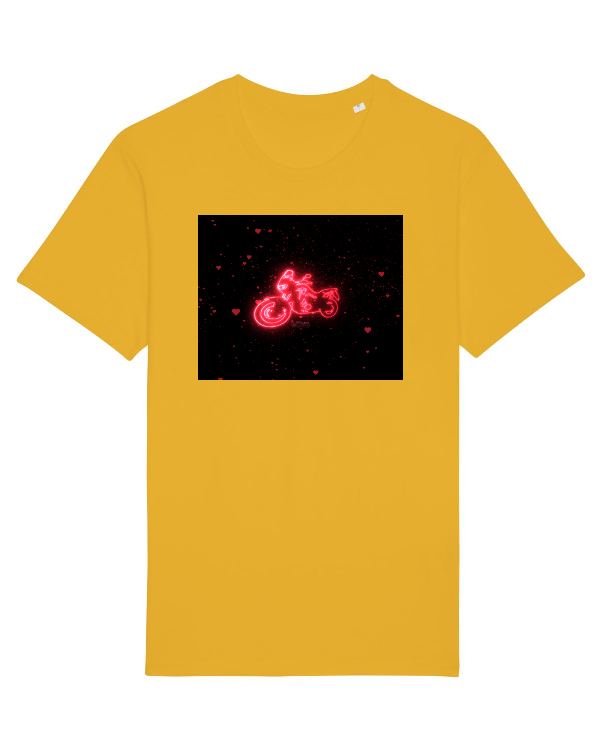 Tricou mânecă scurtă Unisex Rocker Spectra Yellow