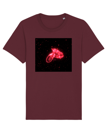Hearts café racer Burgundy