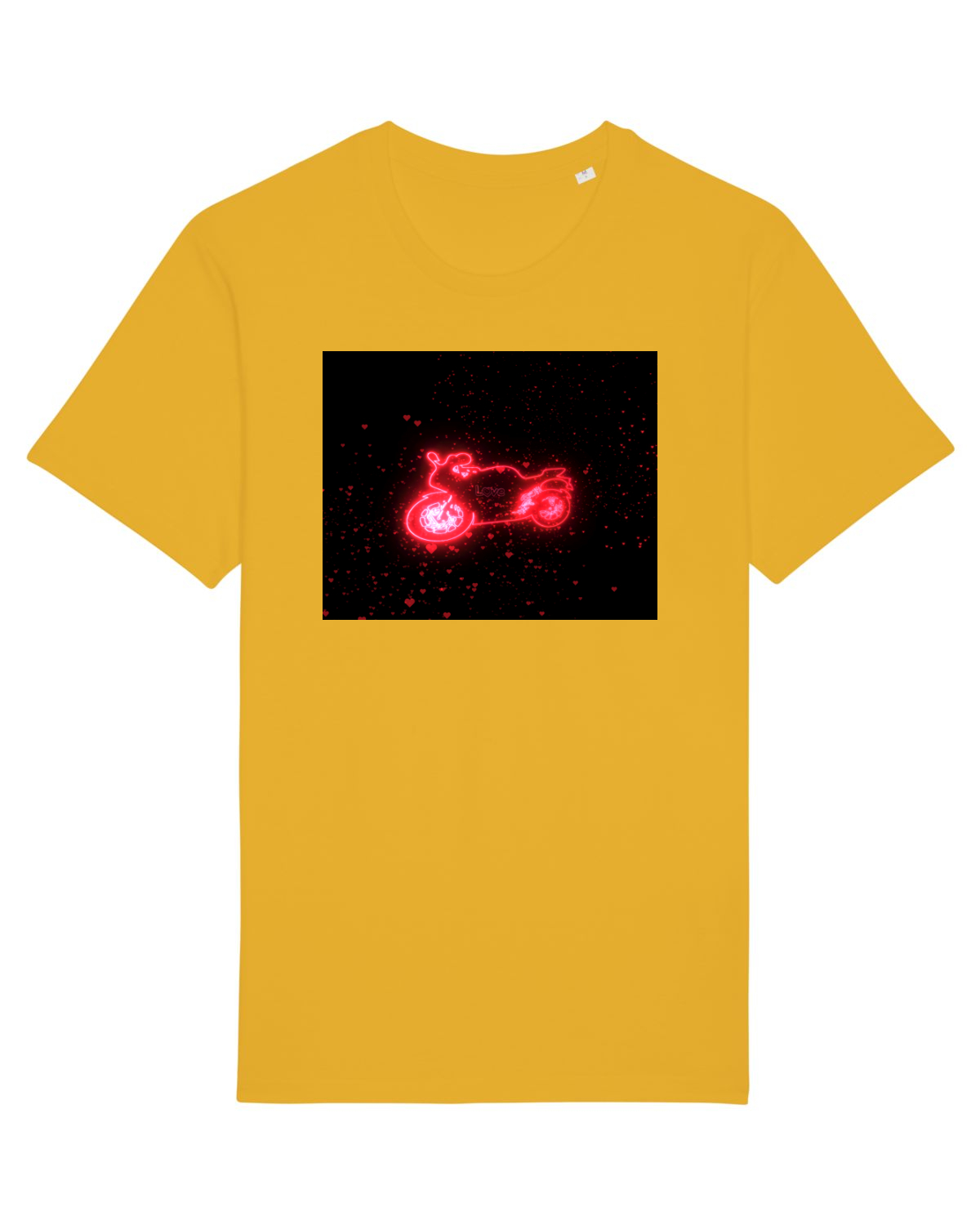 Tricou mânecă scurtă Unisex Rocker Spectra Yellow