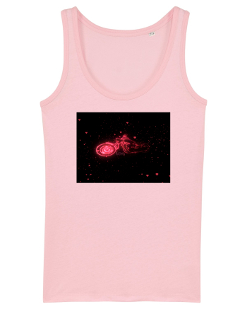 Hearts chopper moto Cotton Pink