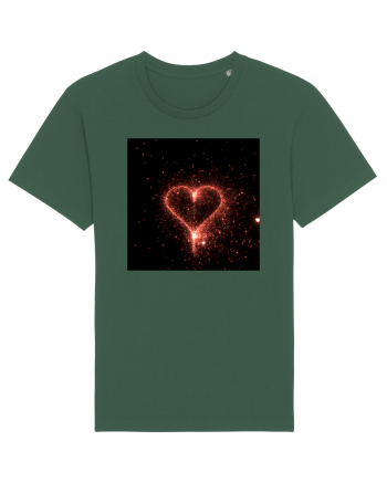 Hearts heart Bottle Green