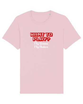 My Game My Rules Cotton Pink