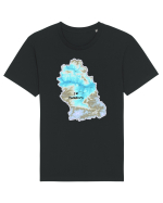 Hunedoara County Map Tricou mânecă scurtă Unisex Rocker