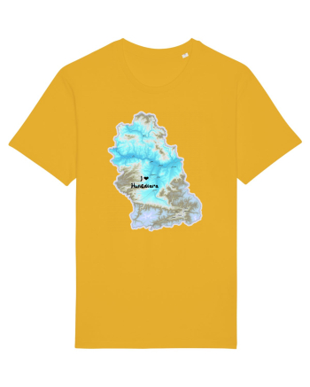 Hunedoara County Map Spectra Yellow