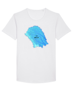 Botoșani County Map Tricou mânecă scurtă guler larg Bărbat Skater