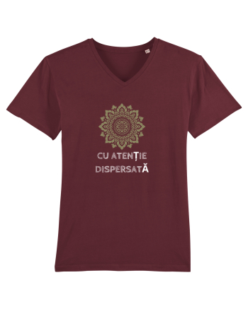 ATENȚIE DISPERSATĂ Burgundy