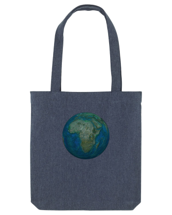 No borders - Earth Globe 1 Midnight Blue