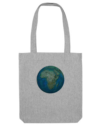 No borders - Earth Globe 1 Heather Grey