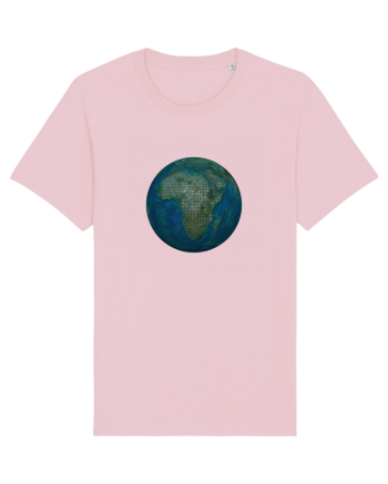 No borders - Earth Globe 1 Cotton Pink