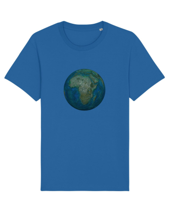 No borders - Earth Globe 1 Royal Blue