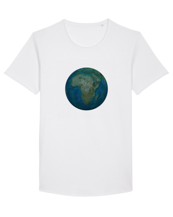 No borders - Earth Globe 1 White