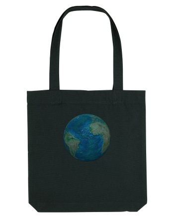 No borders - Earth Globe 2 Black