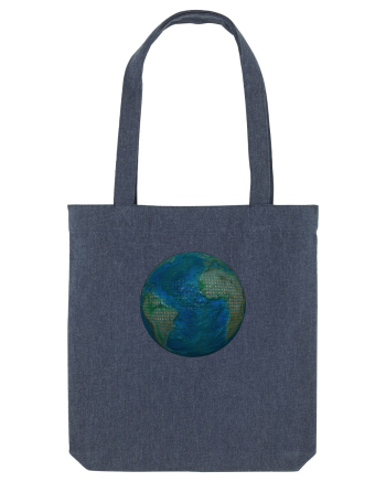 No borders - Earth Globe 2 Midnight Blue